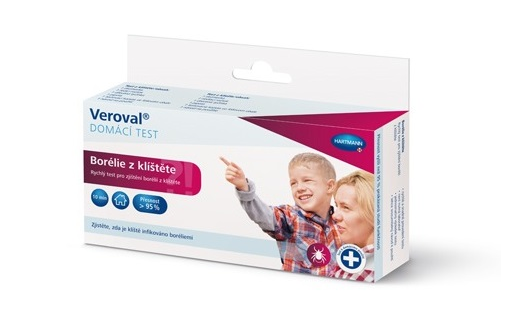 Veroval® Borélie z klíštěte - domácí test Domácí test Veroval® - Borélie z klíštěte